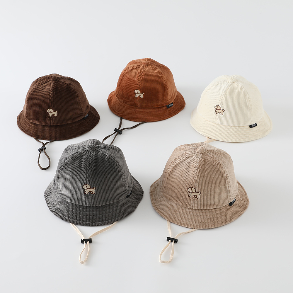 Bucket Hat Cotton - Детская вельветовая кепка для отдыха на