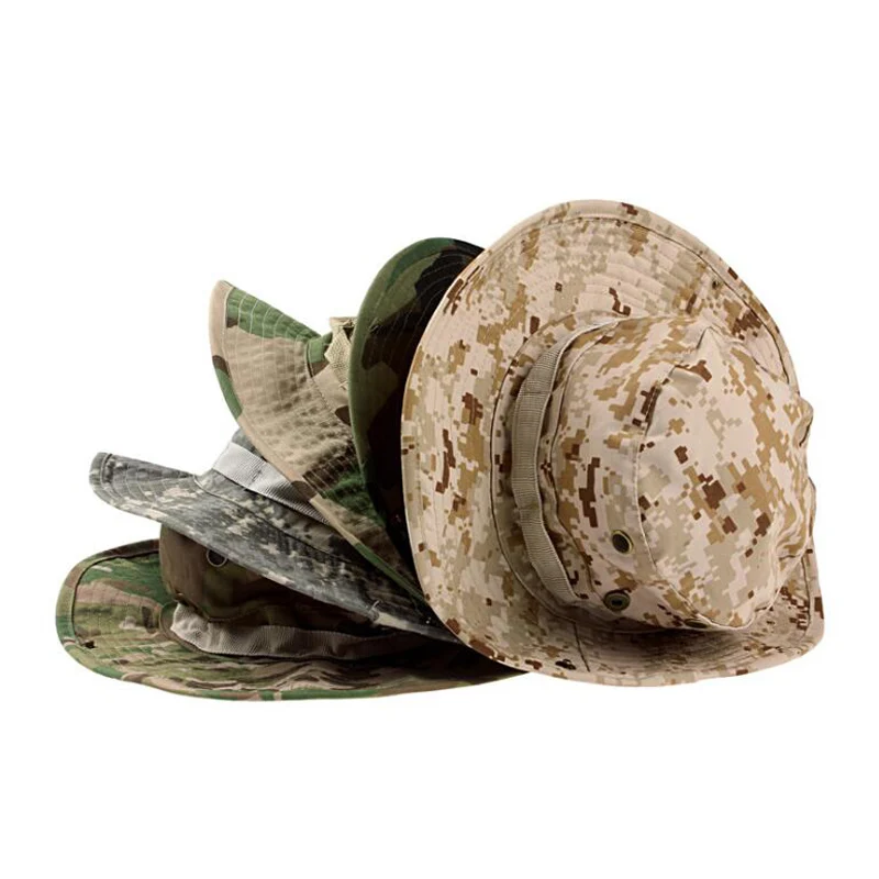 Boonie Hat Tactical - Мужская тактическая кепка с камуфляжным рисунком,