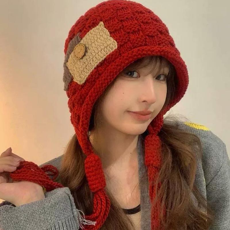 Winter Trapper Hat - Шапка-балаклава с ушками для женщин, зимняя