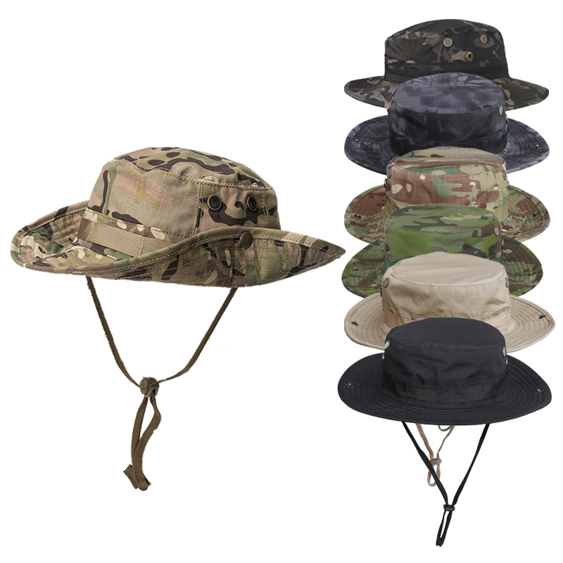 Boonie Hat Tactical - Дышащая панама с защитой от солнца