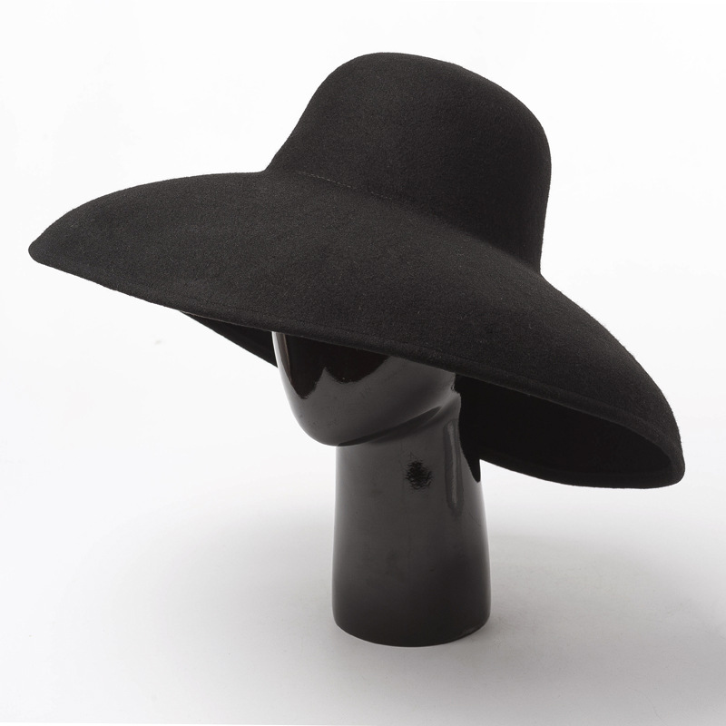 Шляпа Женская фетровая с широк – обзор и цена Fedora Hat Wool