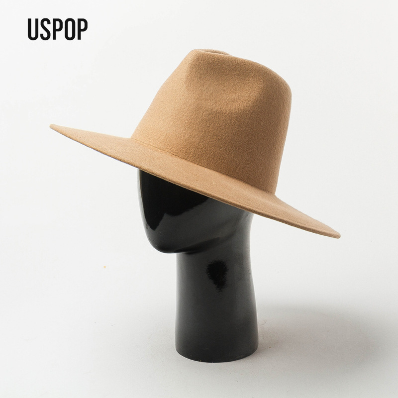 USPOP осенне-зимняя модная одн – обзор и цена Fedora Hat Wool