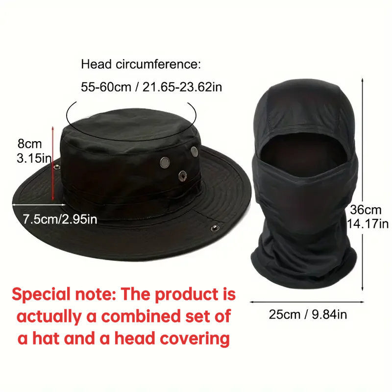 Камуфляжная шляпа-балаклава, с – обзор и цена Boonie Hat Tactical