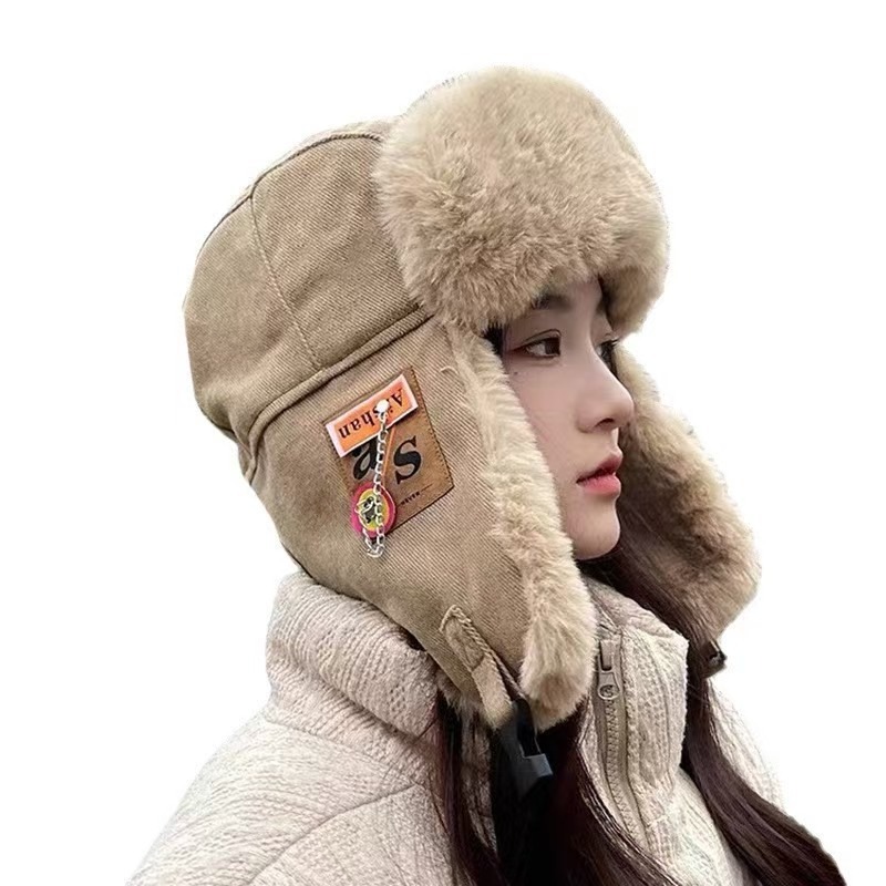 Унисекс зимняя толстая шапка в – обзор и цена Trapper Hat Ear Flap