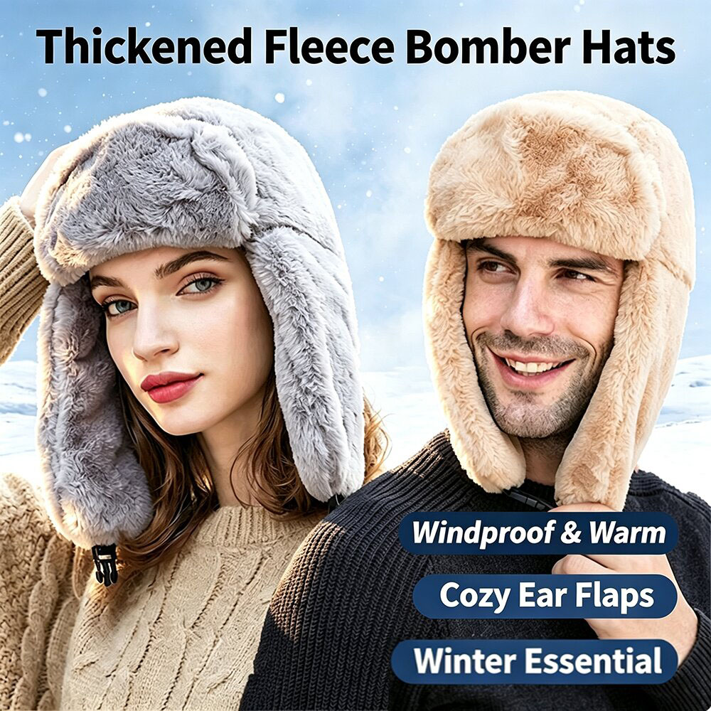 Унисекс, толстая плюшевая шапк – обзор и цена Trapper Hat Ear Flap