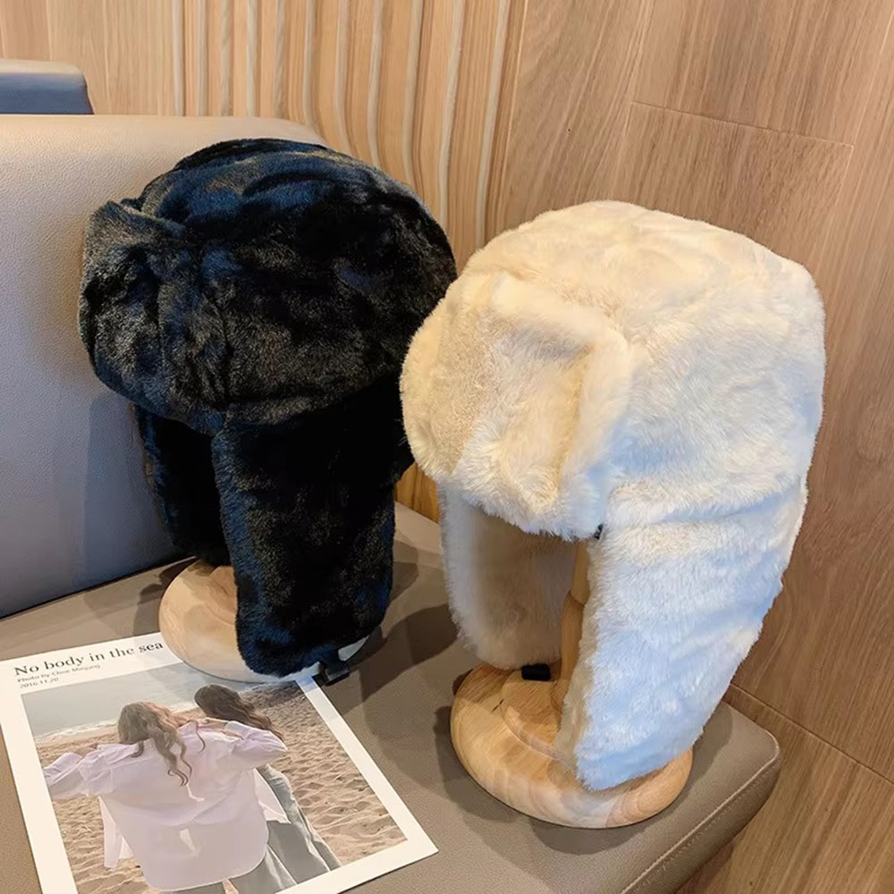 Унисекс, толстая плюшевая шапк – обзор и цена Trapper Hat Ear Flap