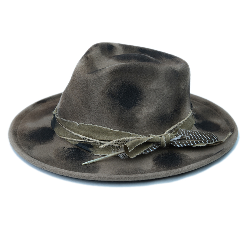 Оригинальная окрашенная огненн – обзор и цена Fedora Hat Wool