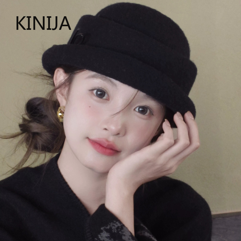 Шерстяной берет в стиле Хепбер – обзор и цена Fedora Hat Wool