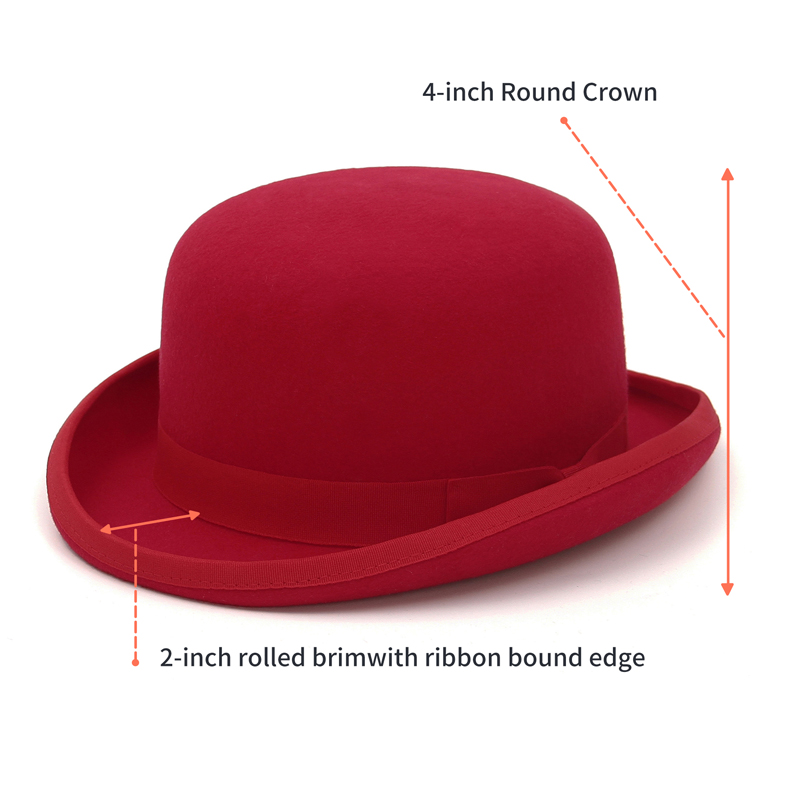 GEMVIE 100% шерстяная фетровая – обзор и цена Fedora Hat Wool
